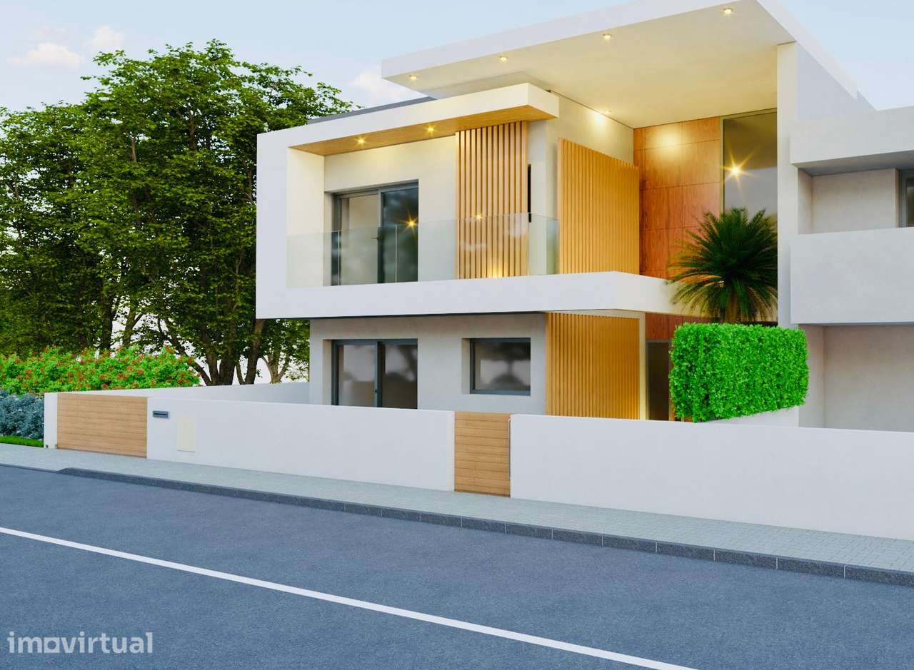 Terreno urbano de 346m² em Alhandra com projeto pronto a construir - Grande imagem: 2/7