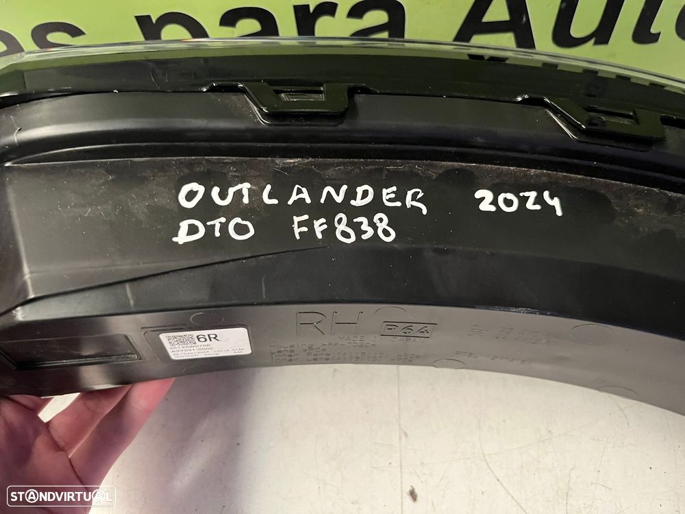 Mitsubishi Outlander - FAROL LED DIREITO - FF838 - 8