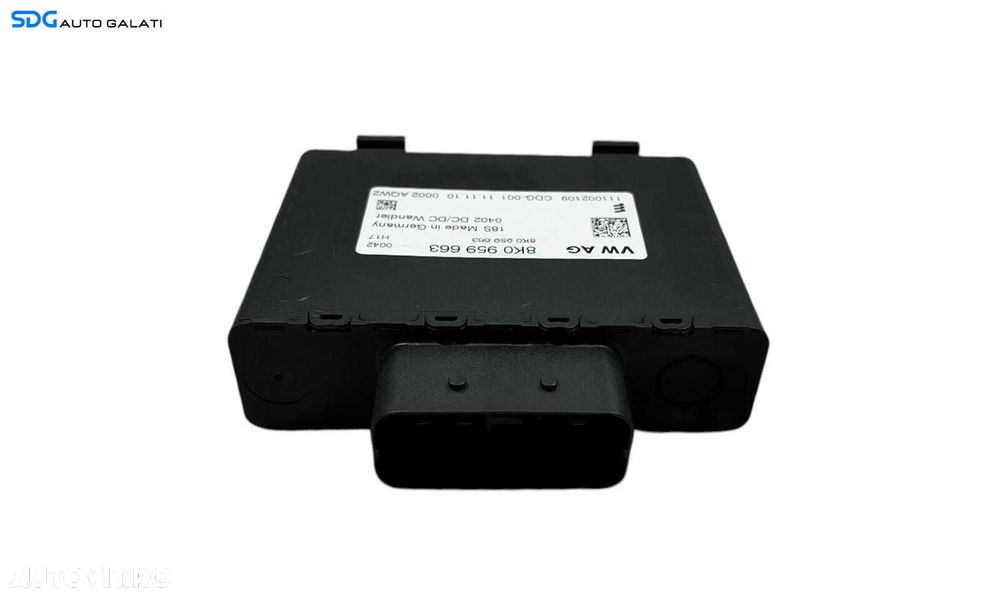Stabilizator Tensiune Modul Calculator Acumulator Baterie Audi A5 8T 2008 - 2017 Cod 8K0959663 [L5831] - 6