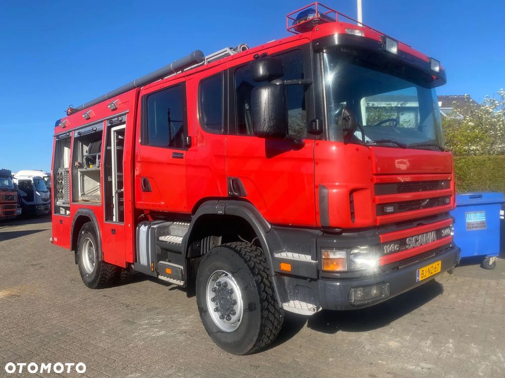 Scania 4X4 114c 340KM CNBOP pożarniczy specjalny 4X4 - 2