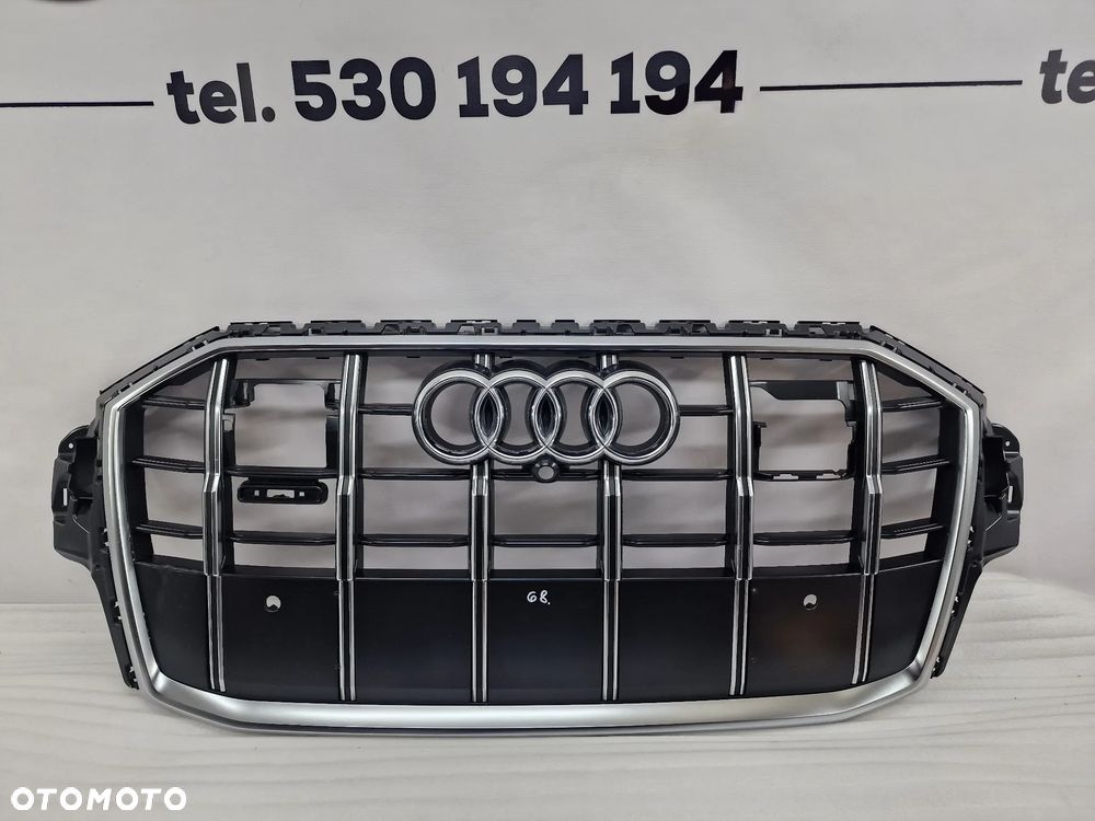 AUDI Q7 / SQ7 LIFT 4M0 18- ATRAPA / GRILL PRZEDNI PRZÓD NA KAMERĘ I PDC , NR 4M0853651AK / 4M0853651AL , NR AUKCJI GL68 - 1