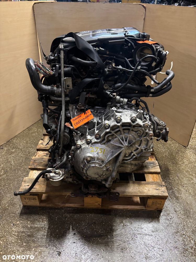 Silnik Nissan 3,5 V6 VQ35 Murano Pathfinder Navara kompletny film video eBay - 7