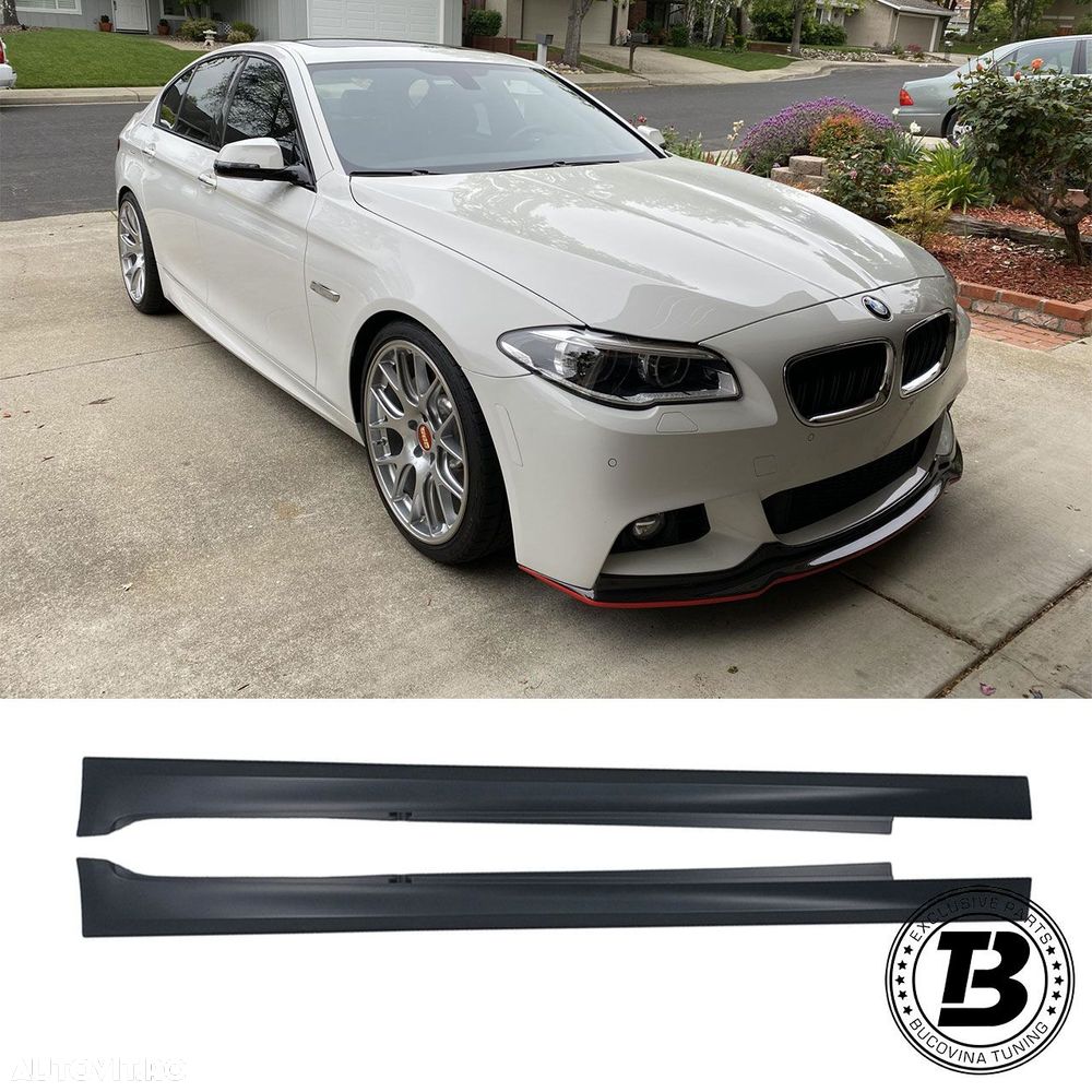 Praguri Laterale compatibile cu BMW Seria 5 F10 F11 M Tech Design - 1