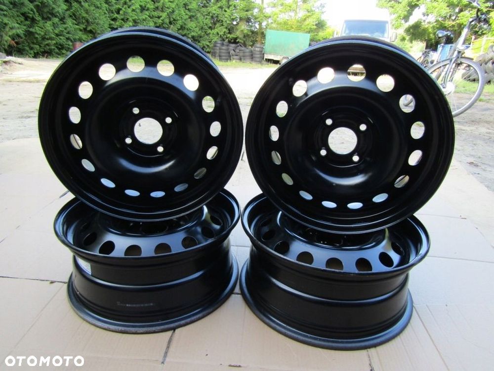 4x Felgi Stalowe 16 Peugeot 307 308 Partner II Citroen DS3 C4 C5 Berlingo II 6,5 j 4x108 ET26 piasta 65,1 mm - 14
