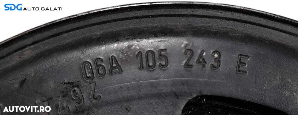 Fulie Vibrochen Skoda Octavia 1 1.8 T 1996 - 2011 Cod 06A105243E 06A105263E [N0938] - 5