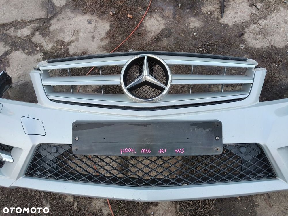 MERCEDES W204 LIFT C KLASA ZDERZAK PRZEDNI AMG LED PDC 775 - 4