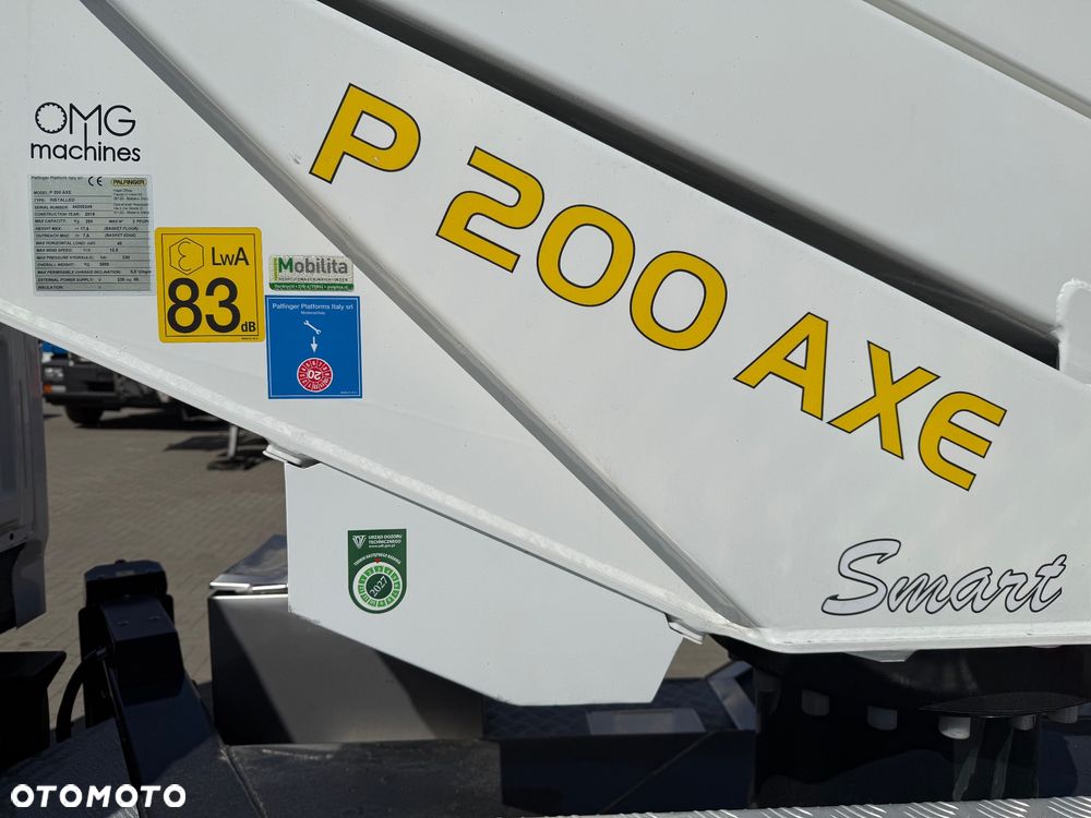 Nissan Podnośnik Koszowy Zwyżka Palfinger AXE 200 20 metrów Hydrauliczny jak nowy 880 MTH 11 tyś km Stan Salonowy !! Ruthmann Gsr Wumag - 5