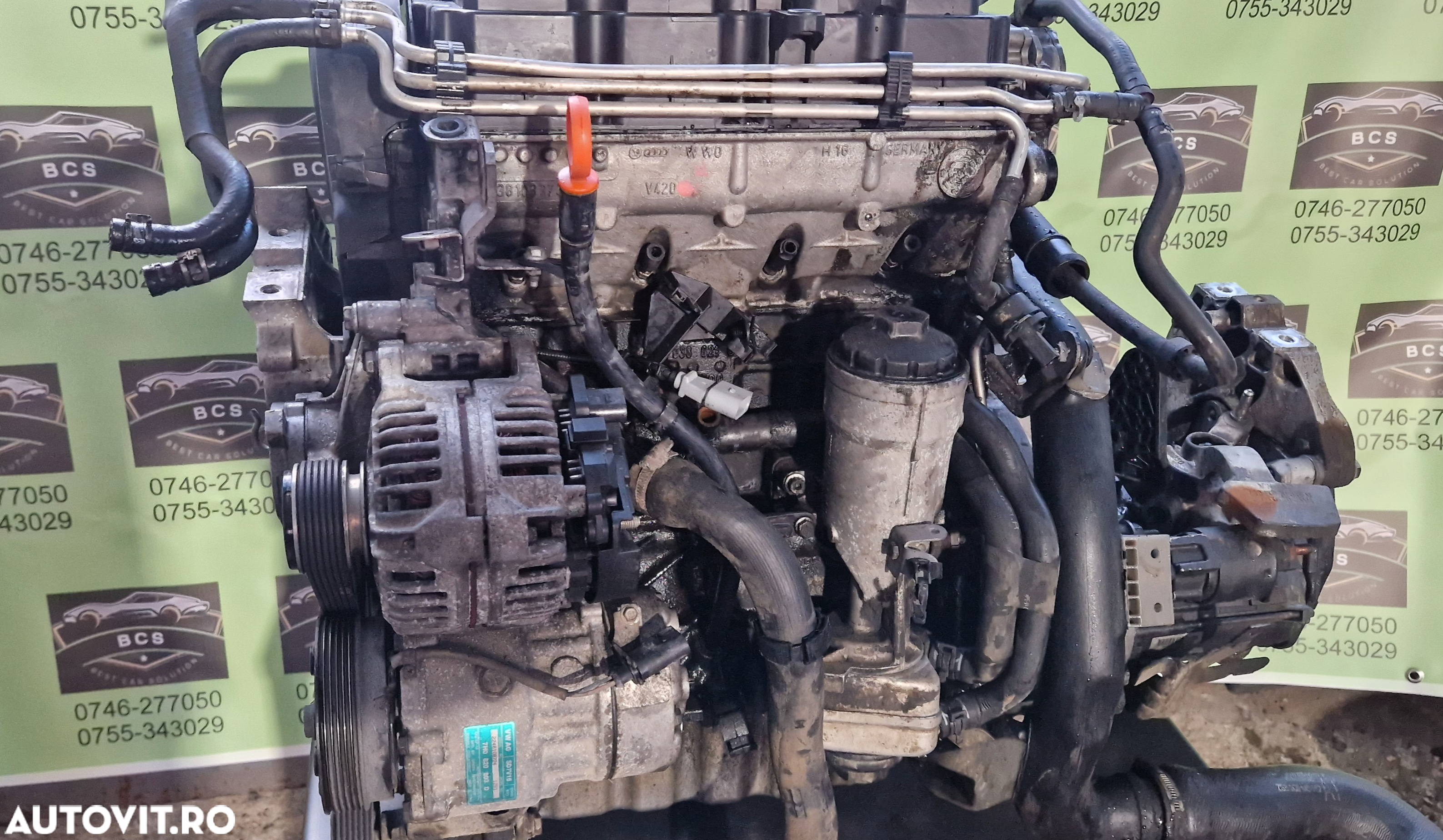 Motor VW Caddy 1.9 TDI cod BSU 75cp - 3