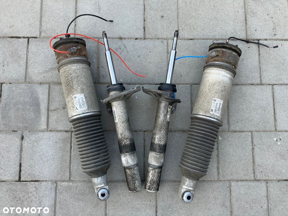 AMORTYZATORY BMW E65 S-EDC V12 760i NIVO DYNAMIC DRIVE EDC 67601130 67601129 6762521 6762522 PRZÓD TYŁ LEWY PRAWY SUPER STAN!!! - 1