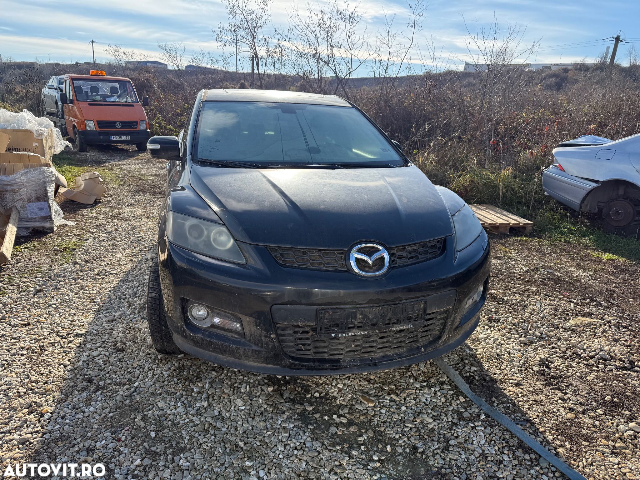 Dezmembrări mazda cx7 2008 2.3 benzina turbo 4x4 cutie manuală 6 trepte volan pe stanga bosse piele - 1