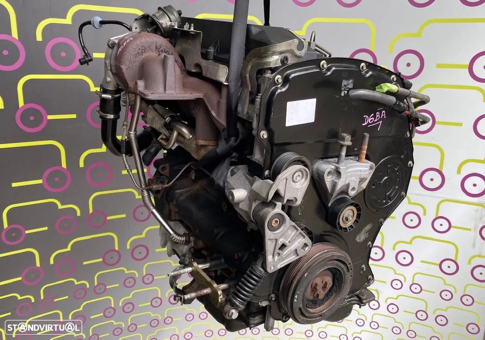 Motor FORD MONDEO III (B5Y) 2.0 16V TDDi / TDCi Ref - D6BA  -  NO.20374