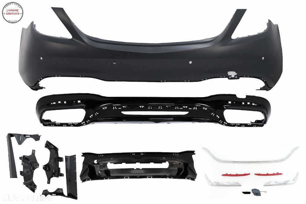 Bara Spate Mercedes S-Class W222 Facelift (07.2017-08.2020) Sedan- livrare gratuita - 16