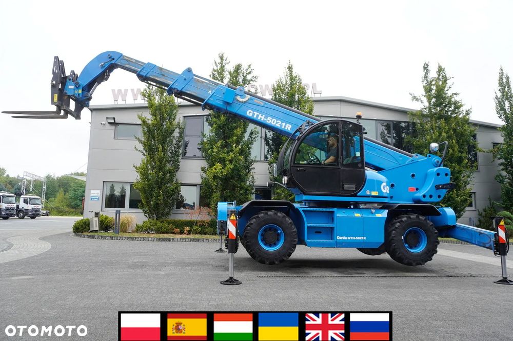 Genie GTH5021R / Ładowarka teleskopowa / 3000 MTH!! / 21 m zasięg / 5 t udźwig - 1