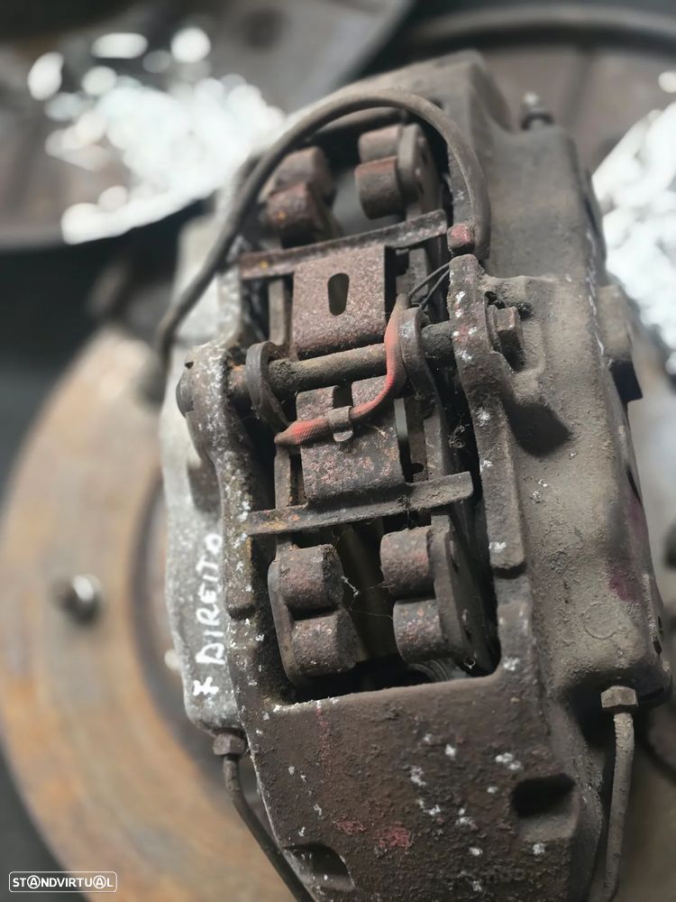 Conjunto Travões Frente ORIGINAL Brembo Audi Q7 4L 2006+ (Pinças + Discos + Proteções + Parafusos) - 8