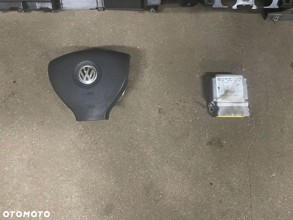 VOLKSWAGEN GOLF V 5 DESKA KONSOLA KOKPIT AIRBAG PODUSZKI SENSOR - 3