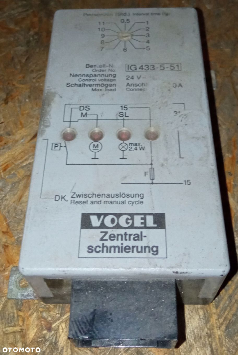 Sterownik centralnego smarowania Vogel IG 433-5-51 - 1