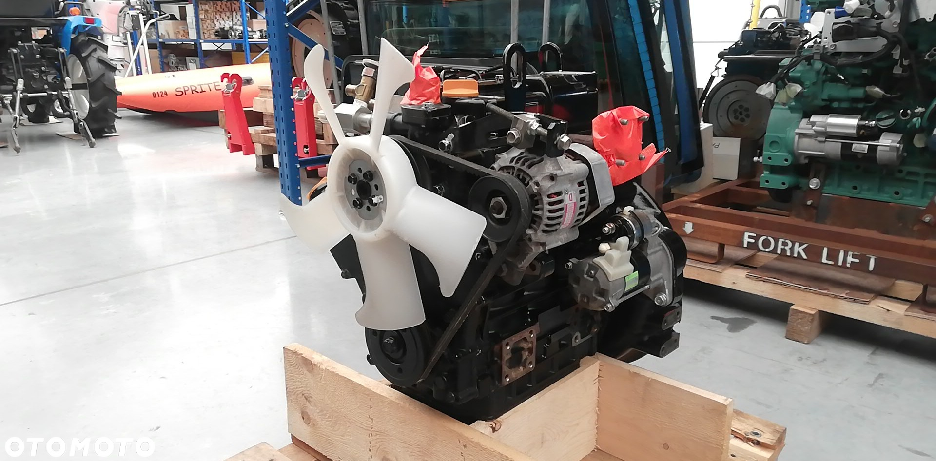 SILNIK YANMAR 3TNV70 PTB1 12,5 kW / 2600 rpm 10162 zł netto - 3