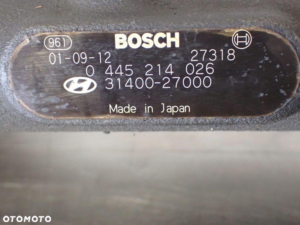 LISTWA WTRYSKOWA HYUNDAI SANTA FE I 2.0 0445214026 - 5