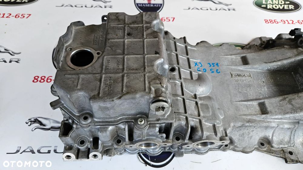 Jaguar Xj 351 5.0 SC 510KM 508PS Kompletna miska olejowa 8W93-6675-AA 8W93-6706-AD - 4