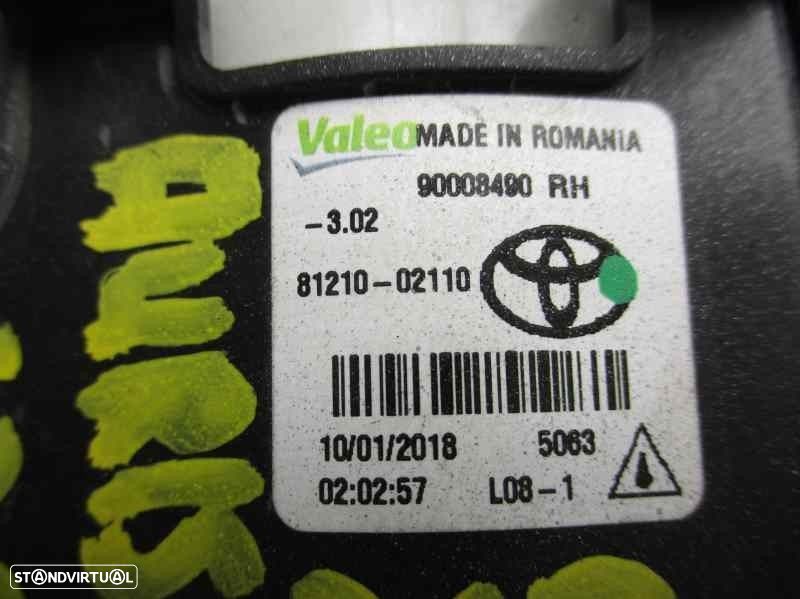 FAROL NEVOEIRO DIREITO TOYOTA AURIS 2018 -8121002110 - 3