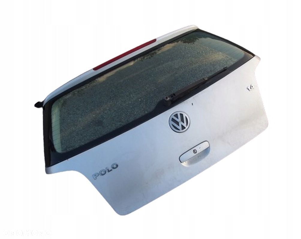 KLAPA BAGAŻNIKA VW POLO IV (9N) SREBRNA KOMPLETNA - 2