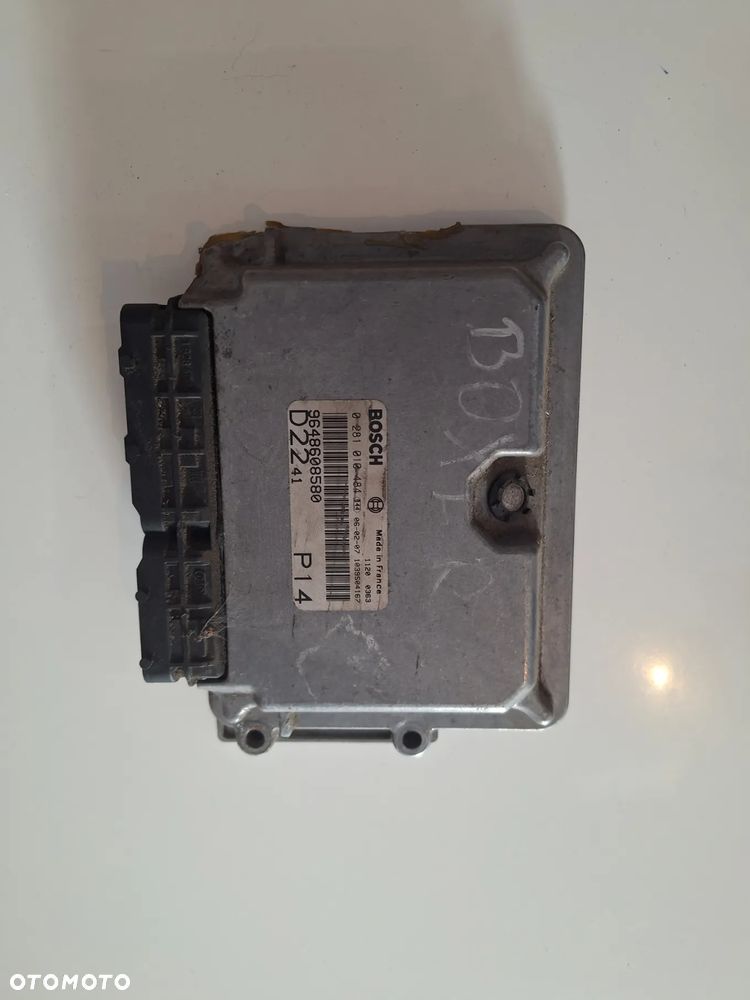 boxer jumper I 2.2 HDI  komputer silnika 9648608580   0281010484   (51/3) - 4