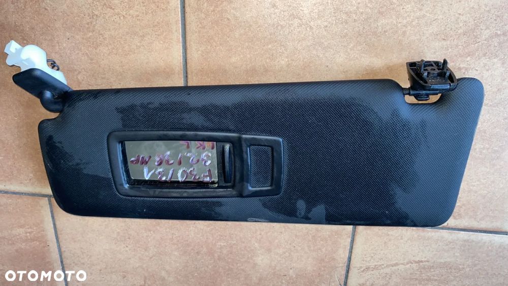 BMW F30 F31 F32 F36 OSŁONA PRZECIWSŁONECZNA LEWA DASZEK M-PAKIET UK 8061313 - 1