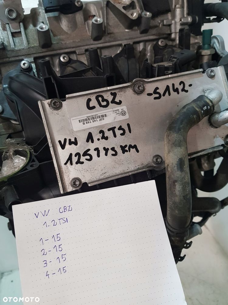 silnik cbz 1.2 tsi 105km vw skoda seat skoda 125tys km - 6
