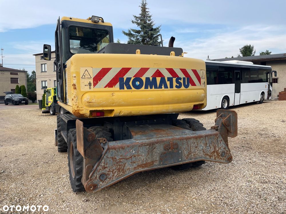 Komatsu Pw 130-7K koparka Kołowa obrotowa CAT JCB CASE LIEBHERR - 11