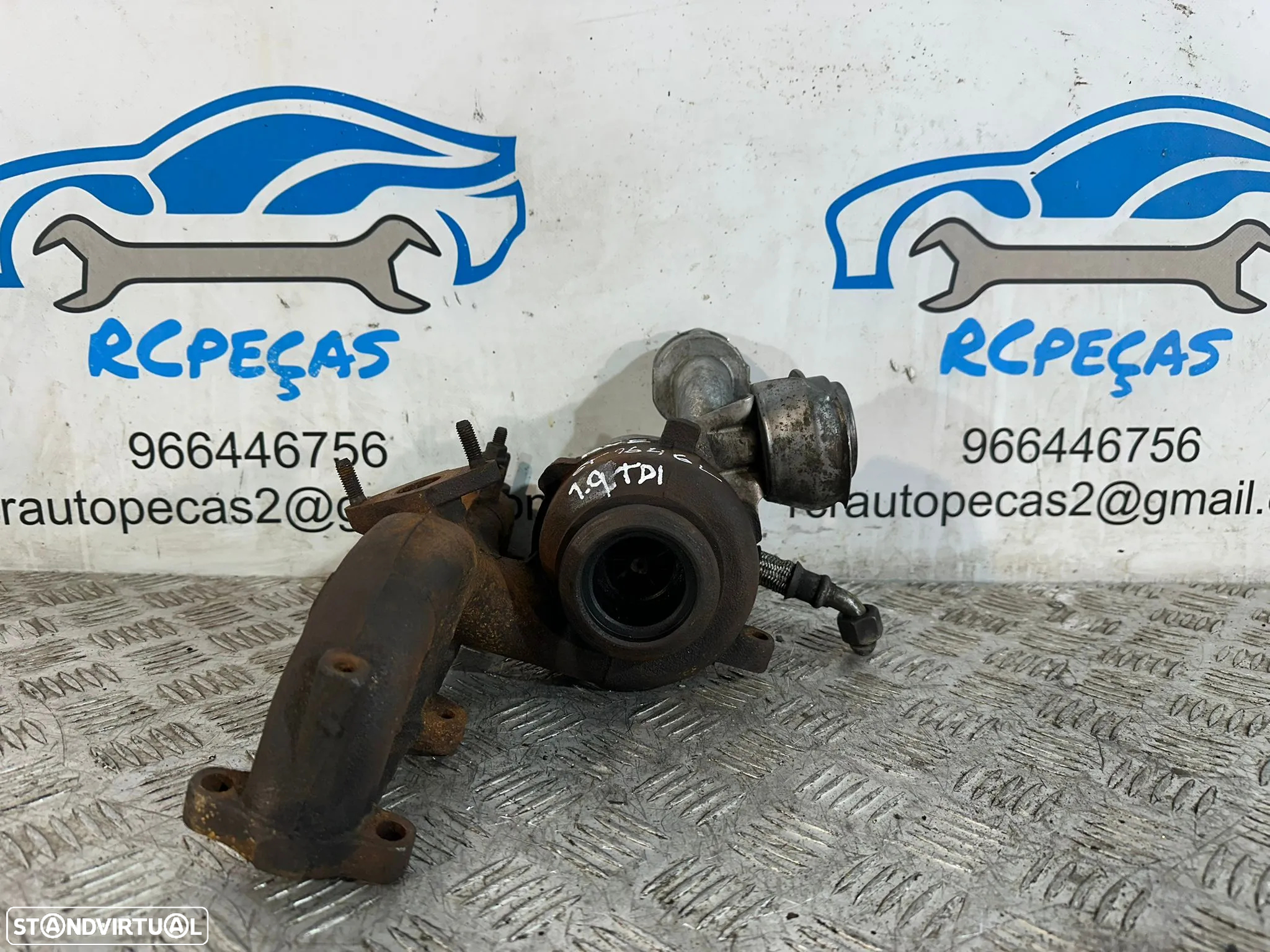 .Turbo Garrett GT1646V VW Volkswagen Audi Seat Skoda 1.9 TDi BXE BKC 105cv - 2