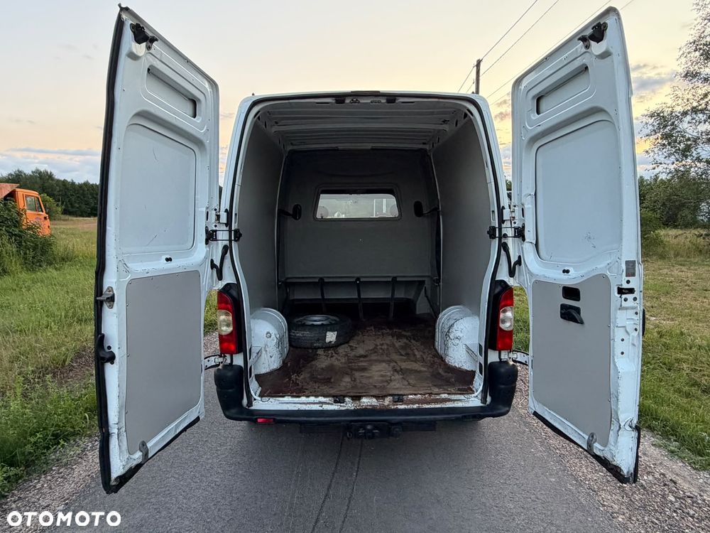 Renault MASTER L2H2 Elektryka Dubel Kabina Brygadówka 7os. Hak Serwis - 11