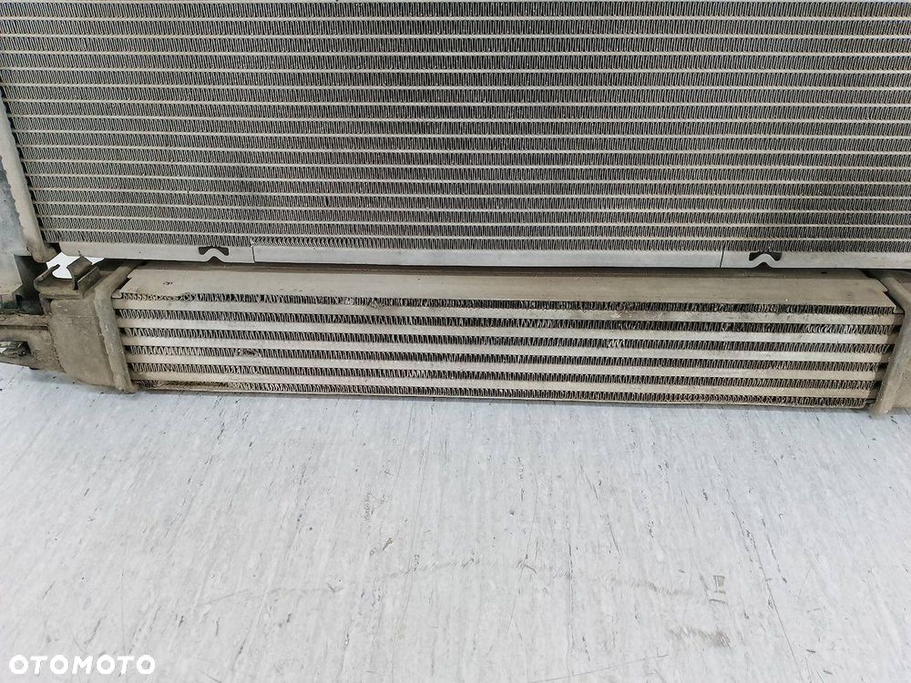 ZESTAW CHŁODNIC WODA INTERCOOLER WENTYLATOR PEUGEOT BIPPER N1495004 1.4 HDI - 6