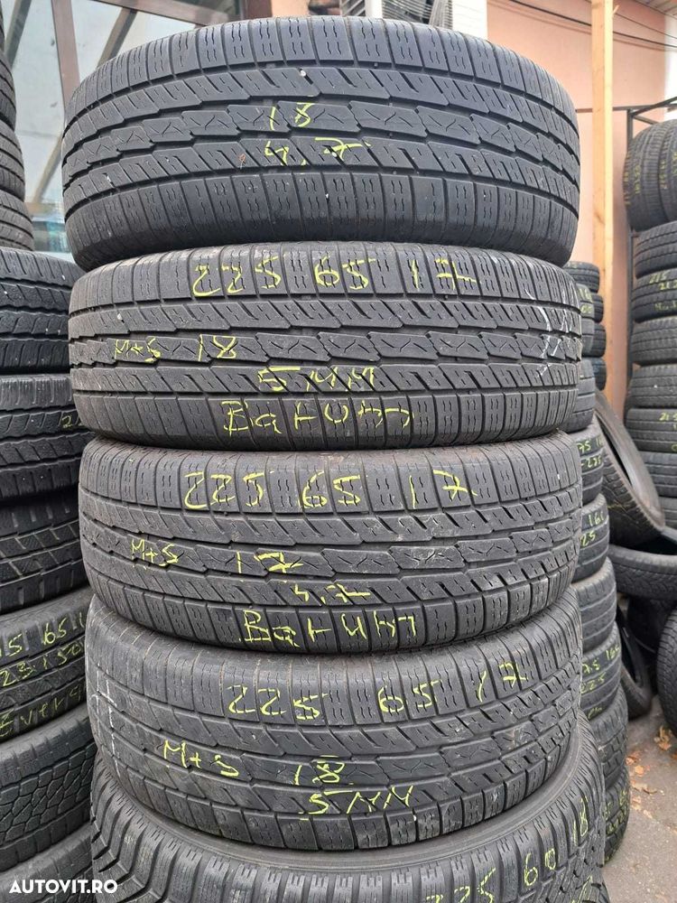 4 anvelope 225/65 R17 Barum M+S - 1