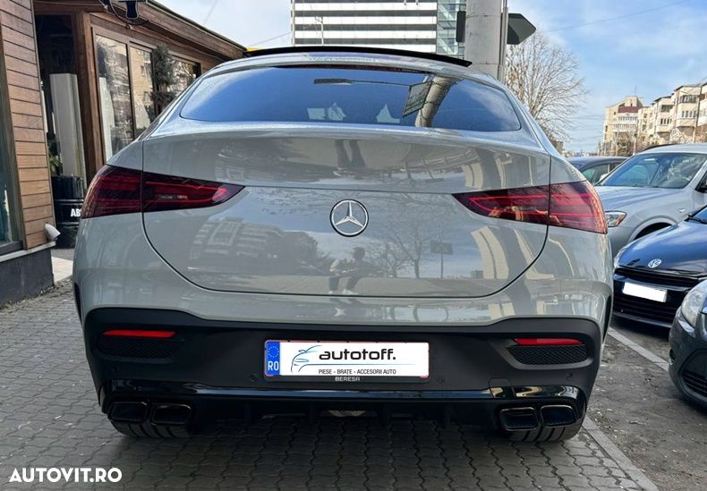 Difuzor bara spate 63 AMG GLE Coupe C167 compatibil cu Mercedes (2020+) Black Design - 5