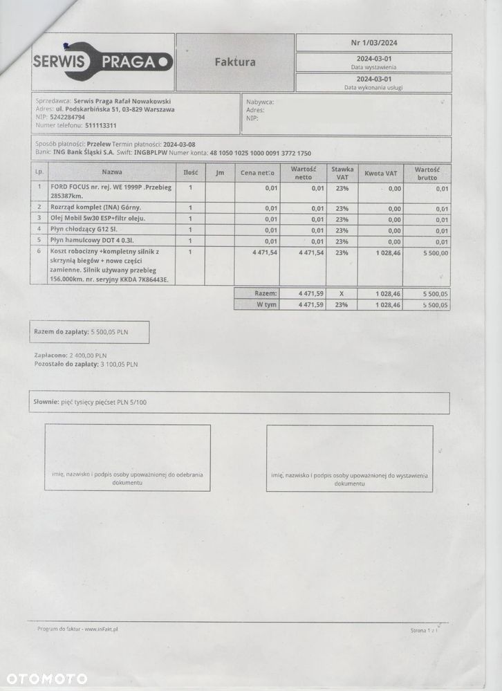 Ford Focus 1.8 TDCi FX Silver / Silver X - 12