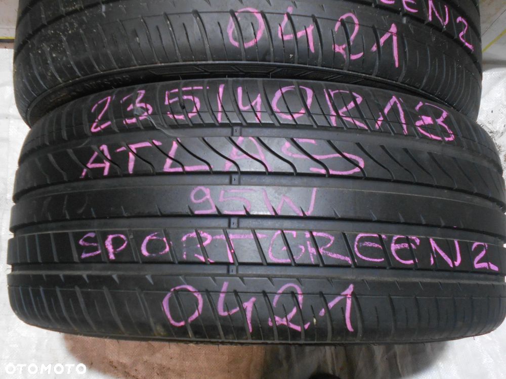 OPONY 235/40R18 ATLAS SPORTGREEN 2 DOT 0421 8.5MM - 3