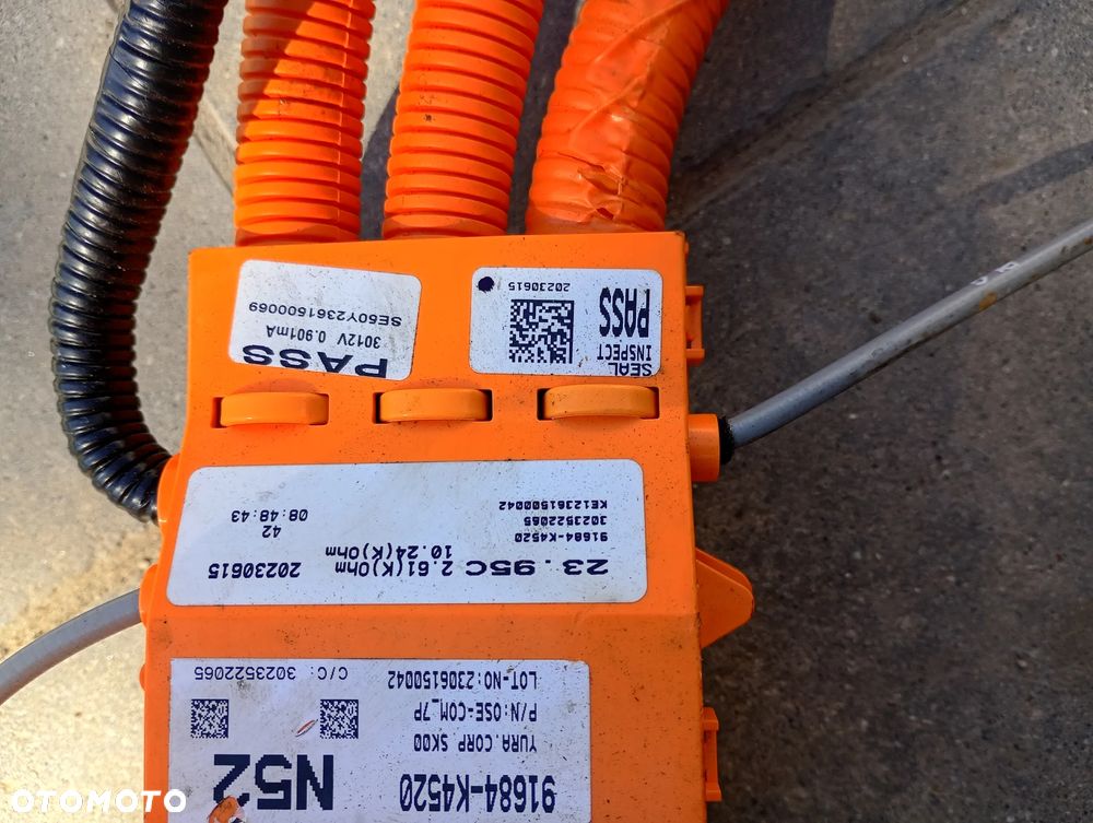 GNIAZDO PORT ŁADOWANIA HYUNDAI KONA ELECTRIC I EV 64 kWh 91684-K4520 - 5