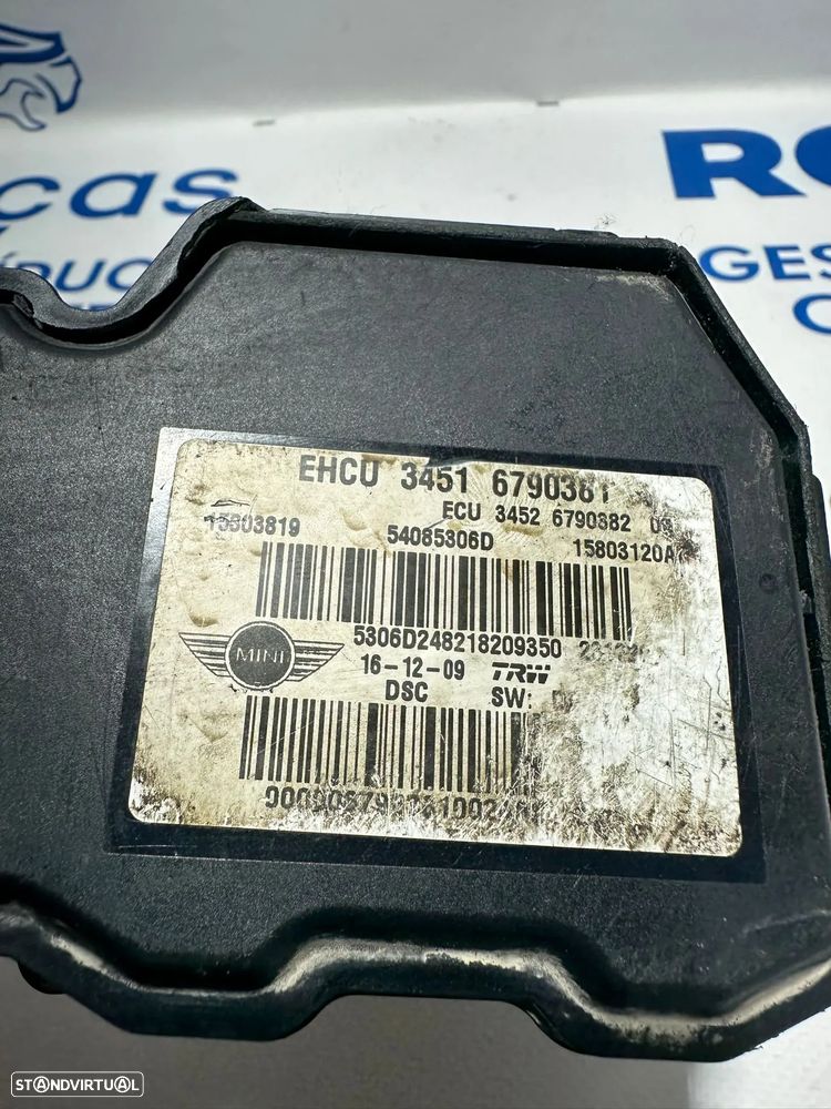 .Modulo ABS Bloco Hidráulico SRS BMW Mini R56 Cooper One D S SD JCW 6790381 2005 - 2010 - 4