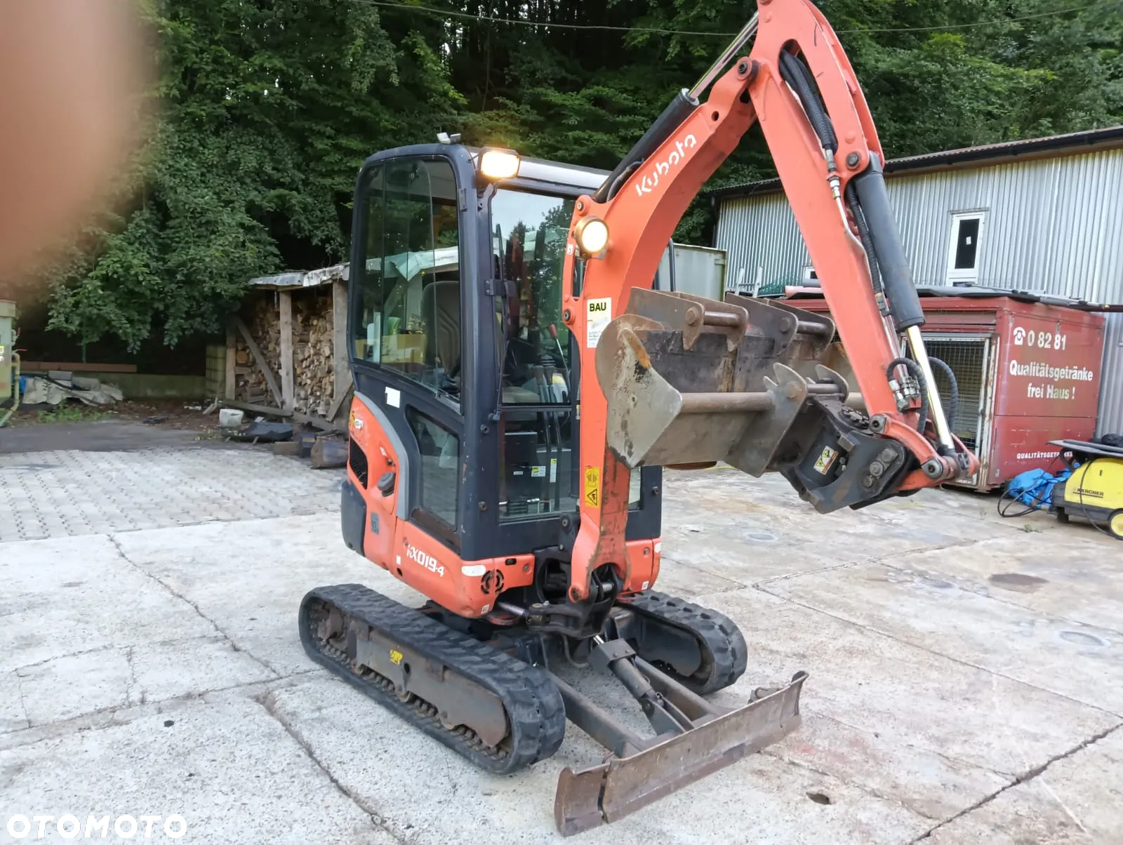 Kubota KX019-4 | powertilt | 2013 r | 3500 mtg | minikoparka gąsienicowa mini koparka obrotowa - 5