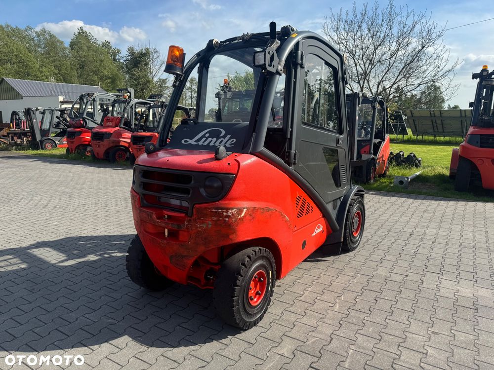 Linde Linde h30 triplex tylko 8150mth 4 sekcje kabina ogrzewanie  Toyot h35 h25 - 5