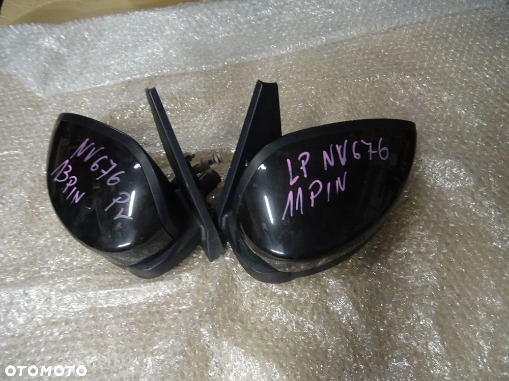 RENAULT ESPACE IV NV676 CZARNE LUSTERKO LEWE 11 PIN PRAWE 13 PIN ROZNE CZESCI