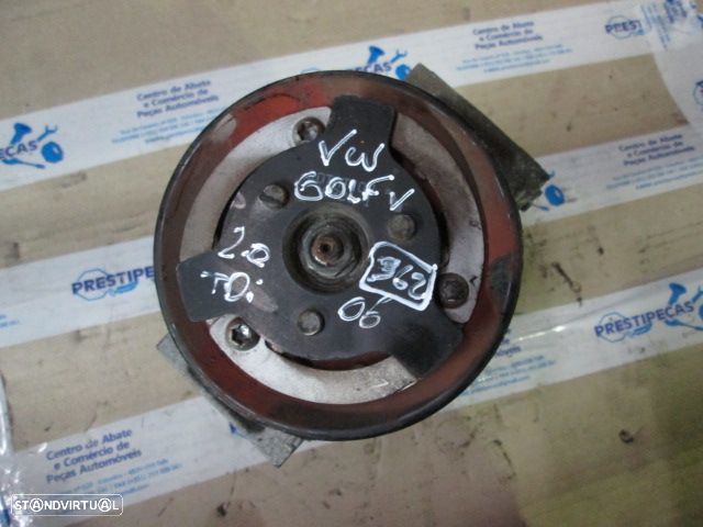 Compressor AC 1K0820803S VW GOLF 5 2006 2.0TDI AUDI A3 2006 2.0TDI SEAT ALTEA FASE 1 2006 1.9TDI 105CV 5P CINZENTO DIESEL SANDEN - 3