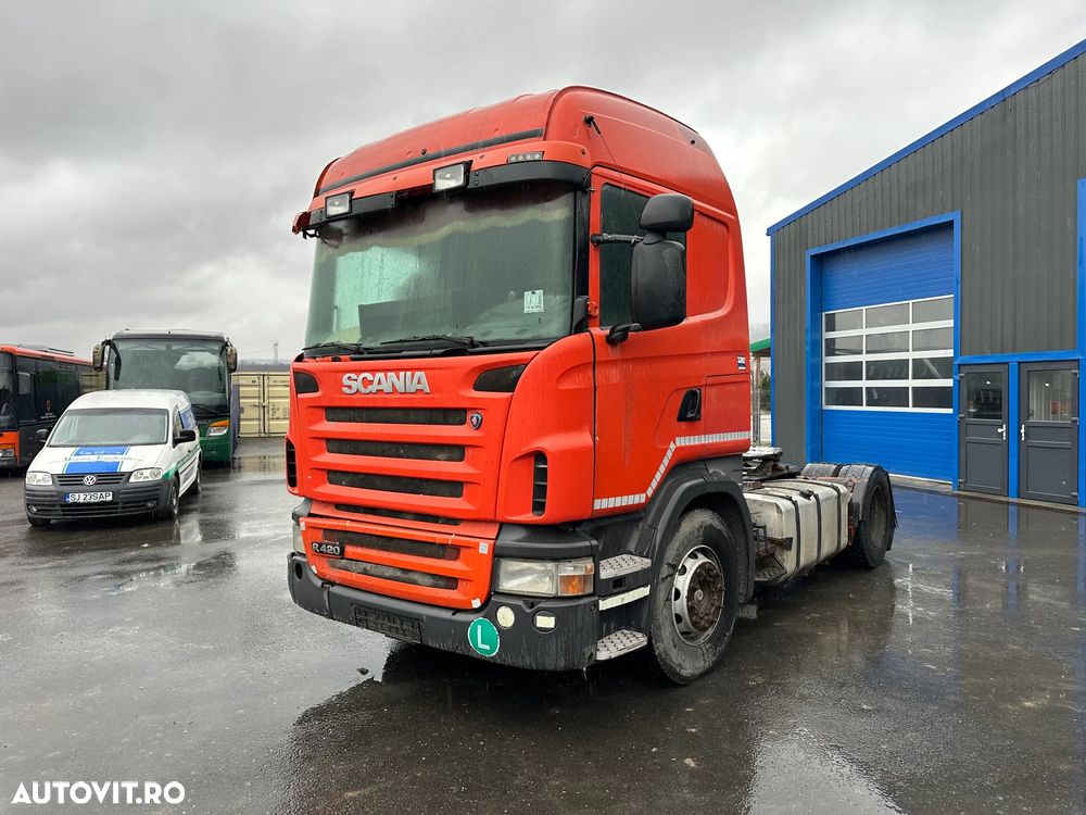 Pentru Piese, Scania R420 LA 4x2 MNA, 420 CP Euro 4 DT 12.12, Kit hidraulic, Retarder, Clima, GRS895R, For Parts - 2