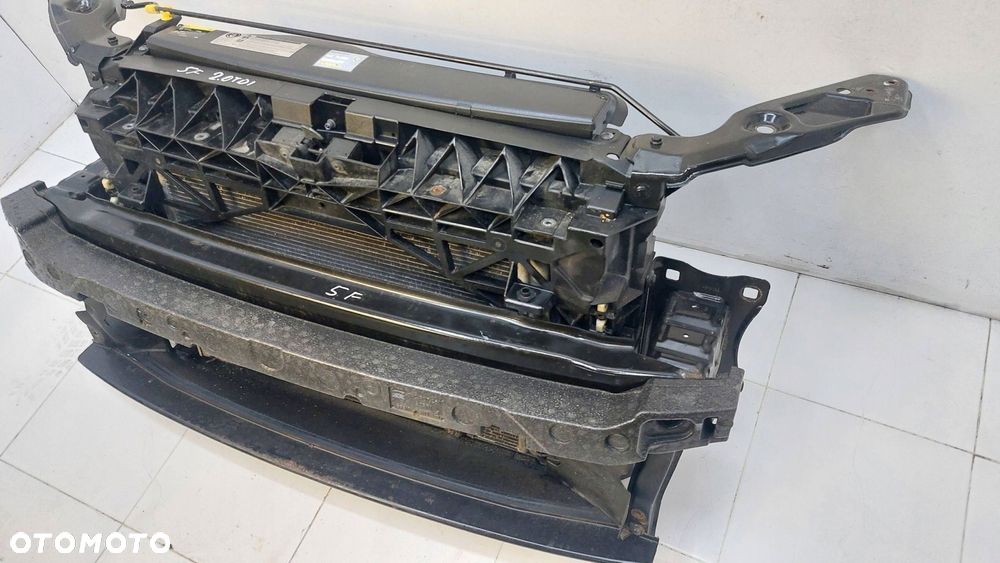 seat leon iii 12r- 2.0 tdi pas przedni komplet belka wentylator chłodnice - 4