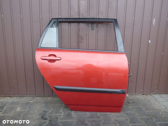 DRZWI PRAWY TYŁ PRAWE TYLNE KOMPLETNE TOYOTA COROLLA E12 KOMBI KOLOR 3N8 - 1