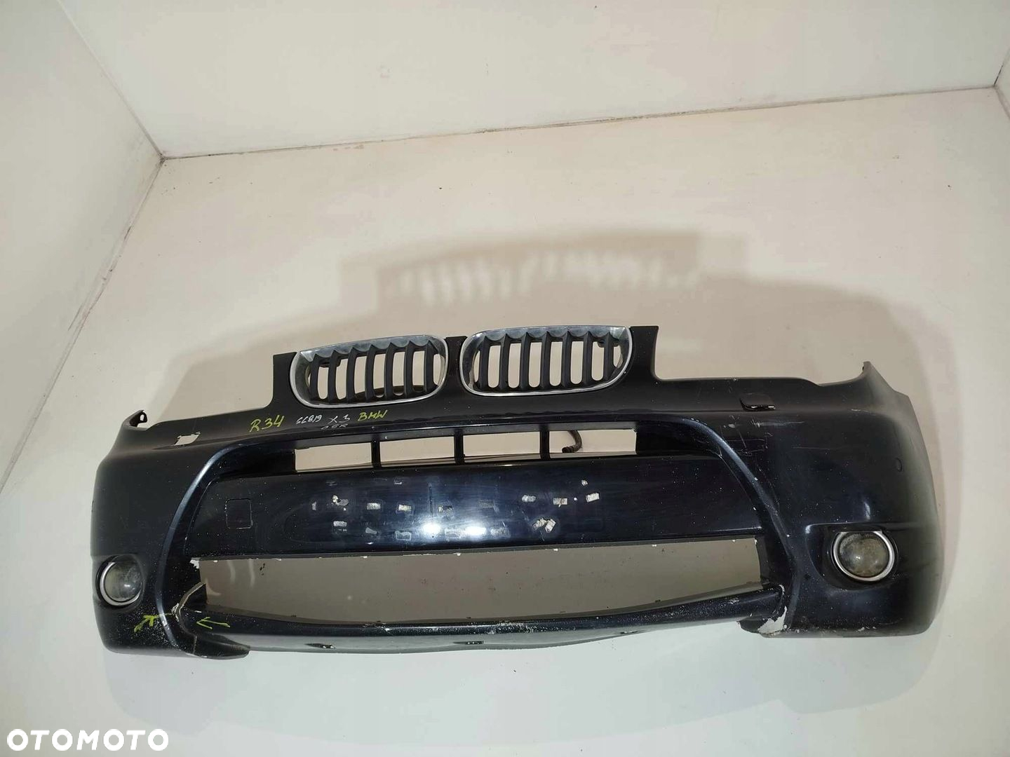ZDERZAK PRZEDNI PRZÓD GRILL BMW X3 E83 AERO AERODYNAMIC 668/9 - 6
