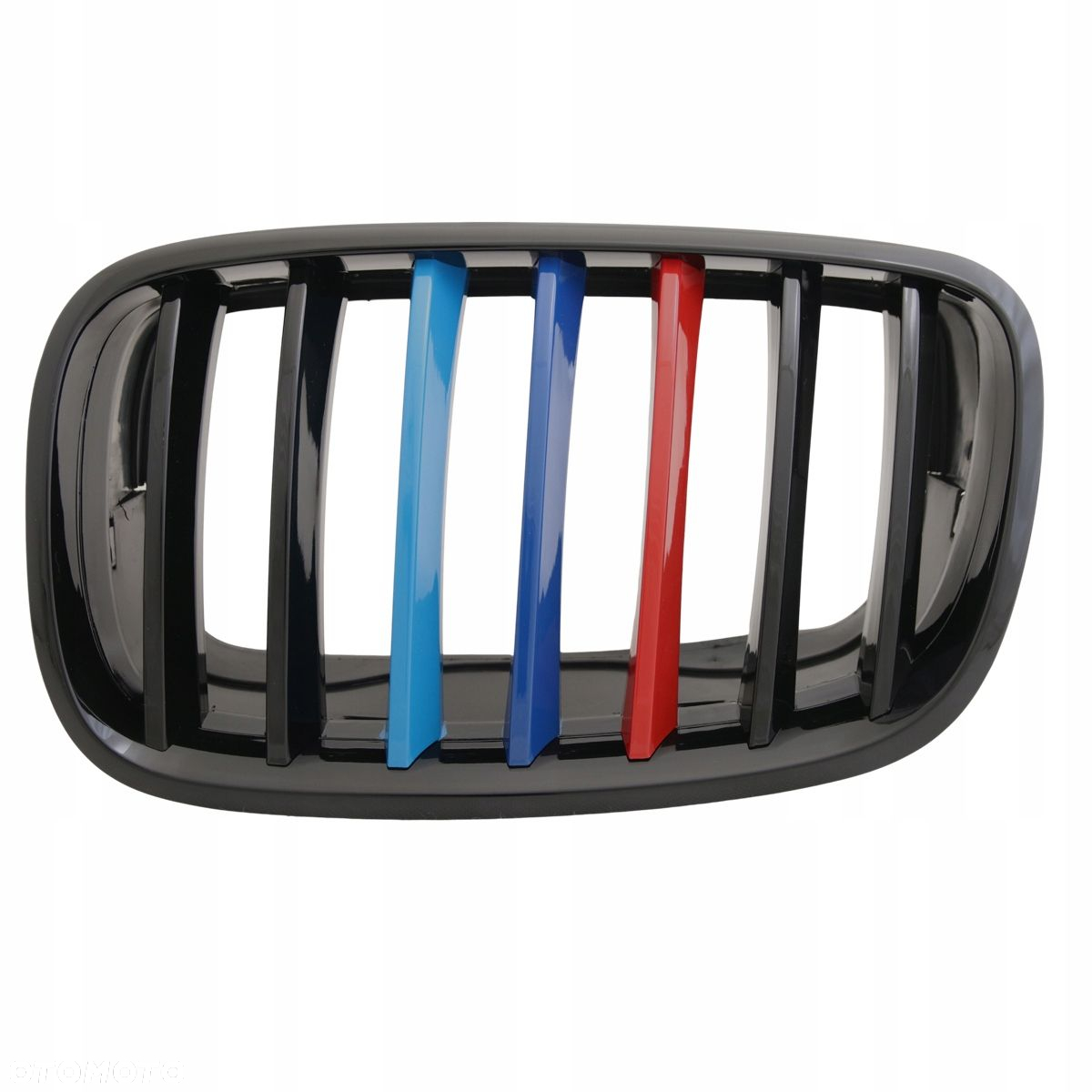 Atrapa Grill Nerki Kratki Tuning Black Glossy M-look kpl Bmw X5 e70 X6 e71 - 3