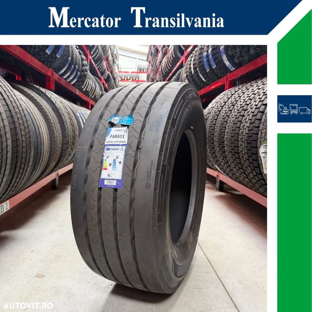 Anvelopa NOUA 385/55R22.5 Fortune FAR603, M+S*, Regional, Directie/Remorca, 160K/A/C/1-71dB - 1