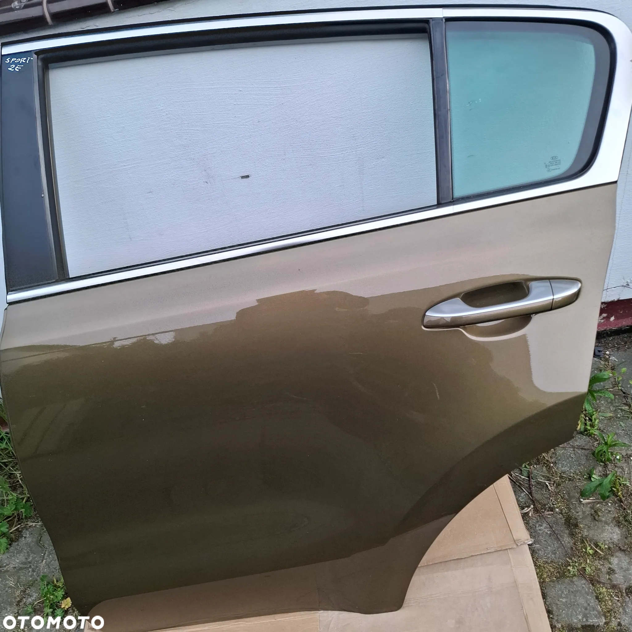 KIA SPORTAGE IV 4 15- DRZWI LEWA STRONA 2e brazowy zielony Alchemy Green PRZÓD LEWE TYŁ LEWE - 17
