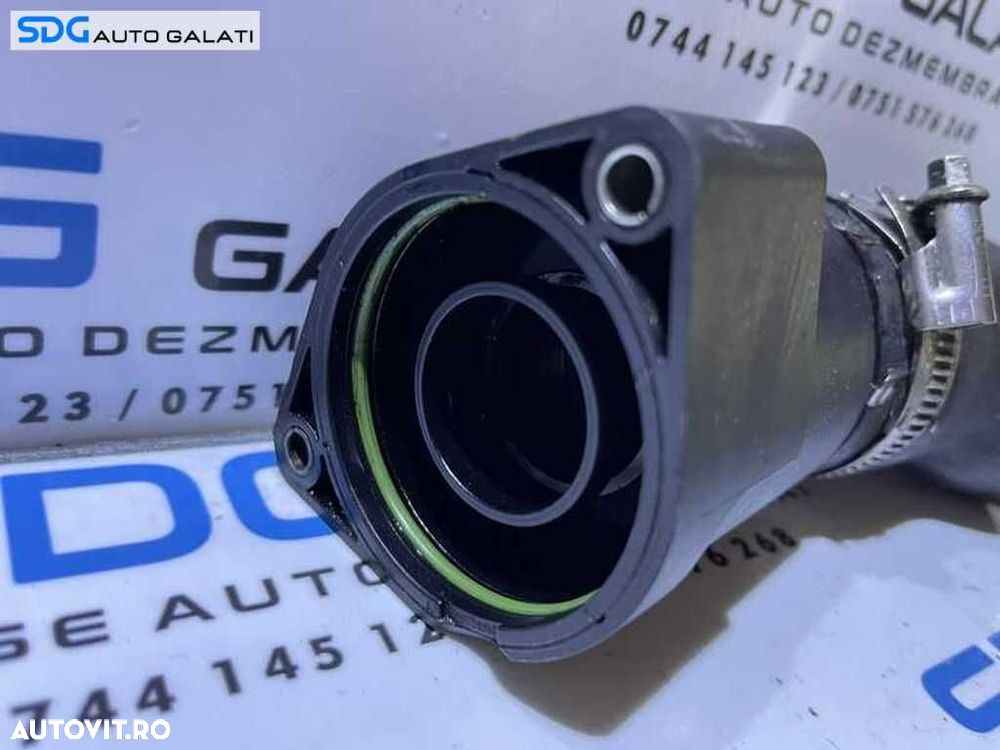 Tub Tubulatura Racord Cot Admisie Aer Turbo Turbina Turbosuflanta Seat Alhambra 2.0 TDI CFFA CFFB CFFE 2011 - 2016 Cod 03L131111G 5N0145828D [D0240] - 2
